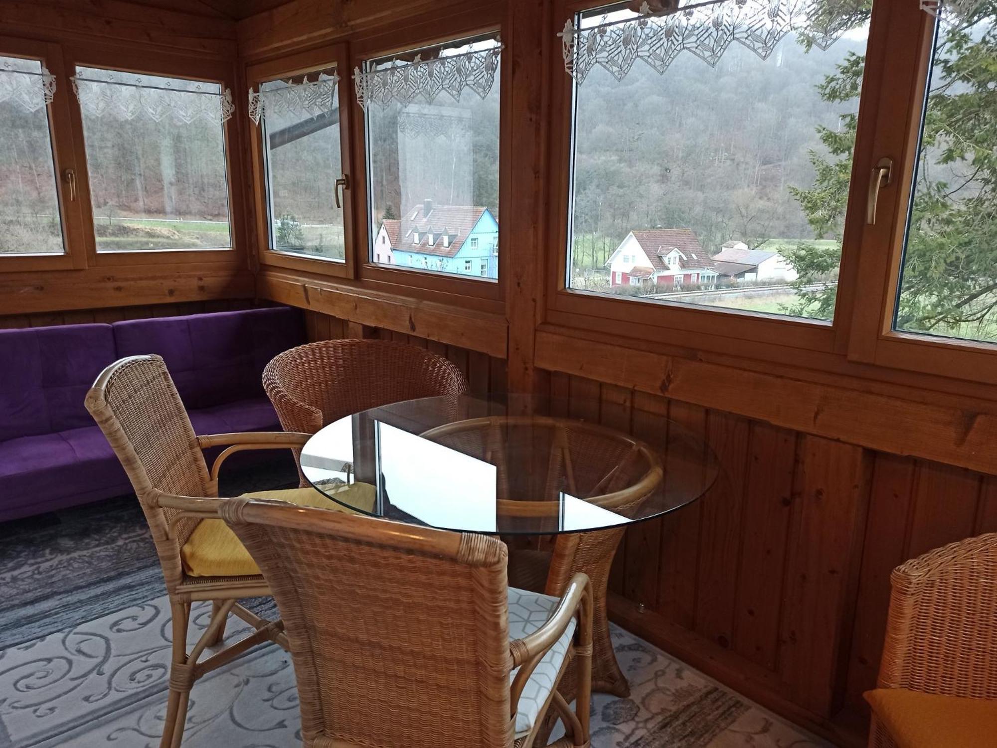 Apartmán Reitstation Rossmuehle Gräfendorf Exteriér fotografie