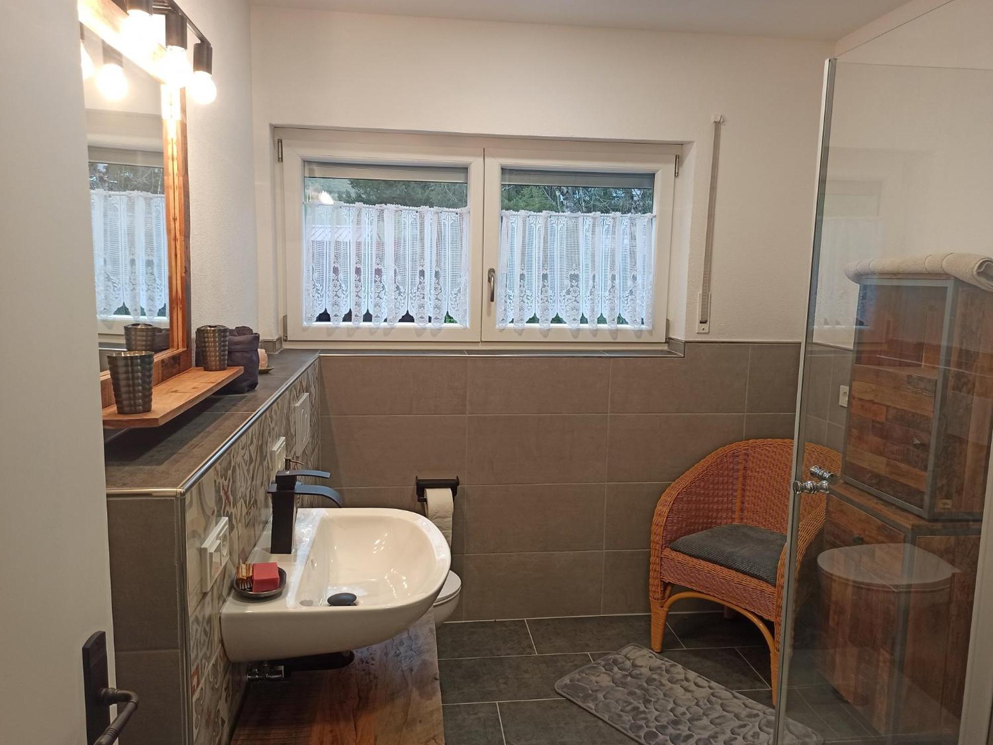 Apartmán Reitstation Rossmuehle Gräfendorf Exteriér fotografie