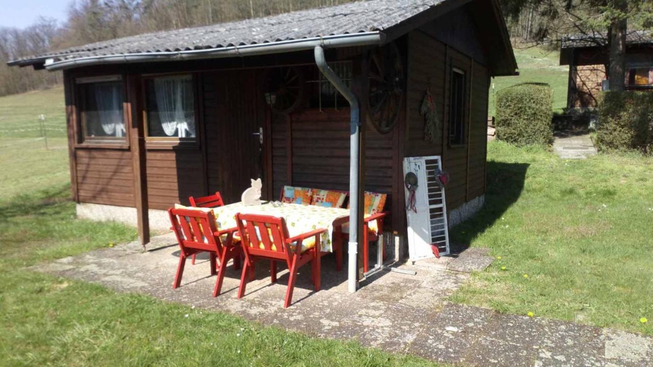 Apartmán Reitstation Rossmuehle Gräfendorf Exteriér fotografie